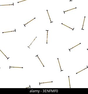 pattern care crutch medical cartoon. care crutch medical sign vector Stock Vector