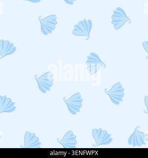 pattern hand meringue cartoon. creme custard, sweet swirl, pastry topping hand meringue sign. seamless vector illustration Stock Vector