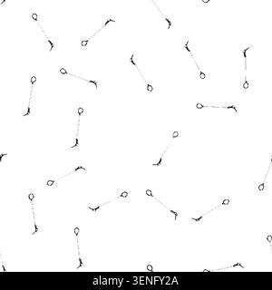 pattern hand grabber tool cartoon. stick device, equipment grab, claw reacher hand grabber tool sign vector Stock Vector