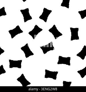 pattern business laptop stand cartoon. black body, businessman ergonomic, computer work business laptop stand sign vector Stock Vector