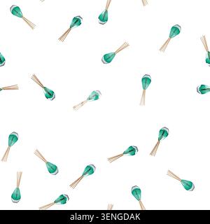 pattern fragrance aroma sticks cartoon. fragrance aroma sticks sign vector Stock Vector