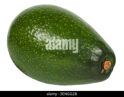 Avocado fruit isolated on white background Stock Photo
