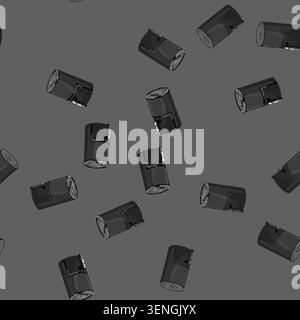 seamless pattern machine fryer air cartoon. machine fryer air sign vector Stock Vector