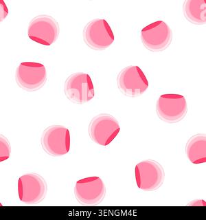 pattern pink glowing dome illustration creating an abstract protective barrier or force field, useful for concepts of security, defense, and futuristi Stock Vector