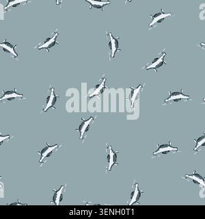 seamless pattern drone quadcopter cartoon. business isometric, camera robot, delivery technology drone quadcopter sign vector Stock Vector