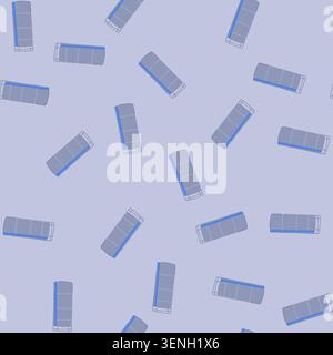 pattern container oil tank storage cartoon. capacity underground, aboveground double, wall single container oil tank storage sign. seamless vector ill Stock Vector