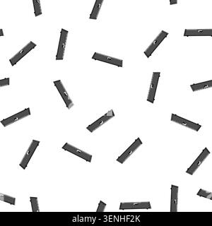 pattern entertainment soundbar audio cartoon. sound black, speaker technology entertainment soundbar audio sign vector Stock Vector