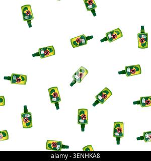 pattern repellent bug spray color icon vector. repellent bug spray sign. isolated symbol illustration Stock Vector