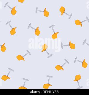 pattern seating bar stool cartoon. decor kitchen, counter swivel, adjustable modern seating bar stool sign. seamless vector illustration Stock Vector