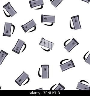 pattern whisk milk frother cartoon. equipment foam, tool blender whisk milk frother sign vector Stock Vector