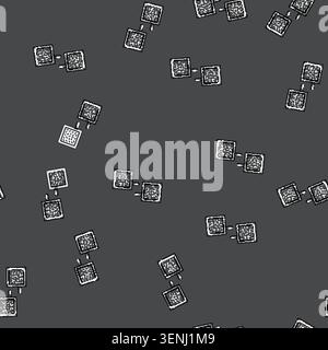 seamless pattern decorative cufflinks cartoon. metal classic, trend unique, custom personalized decorative cufflinks sign vector Stock Vector