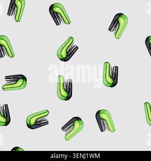 seamless pattern transportation stapler cartoon. industrial work, storage equipment, construction distribution transportation stapler sign vector Stock Vector