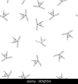 pattern housework clothes drying rack cartoon. home clothing, household cloth, domestic dry housework clothes drying rack sign vector Stock Vector