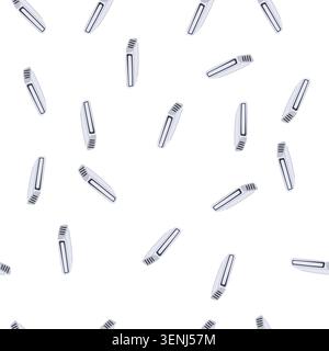 pattern efficiency air conditioner cartoon. thermostat freon, inverter split, window portable efficiency air conditioner sign. seamless symbol vector Stock Vector