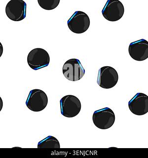 pattern music smart speaker cartoon. music smart speaker sign vector Stock Vector