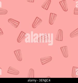 seamless pattern fashion beanie color icon vector. fashion beanie sign. isolated symbol illustration Stock Vector