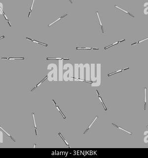 seamless pattern metal scalpel surgery cartoon. metal scalpel surgery sign vector Stock Vector