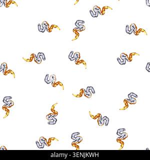 pattern off rocket launch smoke cartoon. jet ship, take space, stastronaut stream off rocket launch smoke sign vector Stock Vector