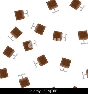 pattern destruction tnt bomb cartoon. power impact, force ignition, shockwave devastation destruction tnt bomb sign. seamless symbol vector illustrati Stock Vector
