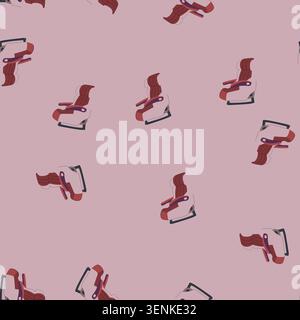 pattern window seat airplane cartoon. middle recline, cushion tray, armrest headrest window seat airplane sign. seamless vector illustration Stock Vector