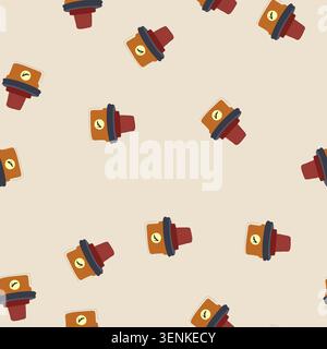 pattern clean shoe polish cream cartoon. leather vintage, shine, spray shiny clean shoe polish cream sign. seamless vector illustration Stock Vector