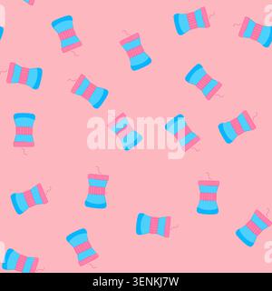 pattern feeding sippy cup cartoon. straw training, baby toddler feeding sippy cup sign. seamless vector illustration Stock Vector