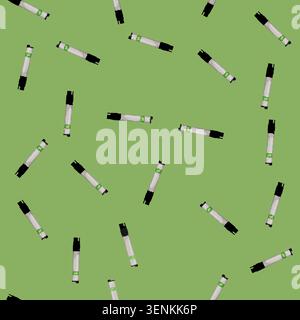 seamless pattern acid ph meter color icon vector. acid ph meter sign. isolated symbol illustration Stock Vector