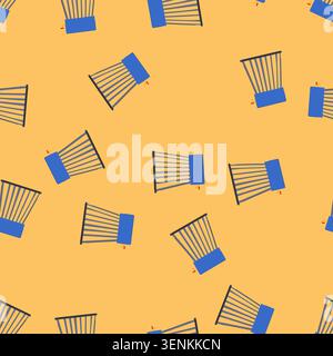 pattern tank solar water heater cartoon. hot sun, thermal gas, heat collector tank solar water heater sign. seamless vector illustration Stock Vector