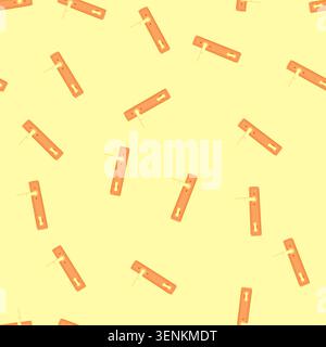 pattern house door handle cartoon. home entrance, modern open house door handle sign. seamless vector illustration Stock Vector