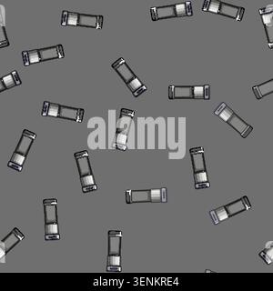 seamless pattern drink capsule coffee maker cartoon. breakfast cafe, caffeine hot drink capsule coffee maker sign vector Stock Vector