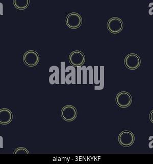 seamless pattern hologram hud round frame cartoon. data technology, panel graphic, element space hologram hud round frame sign vector Stock Vector