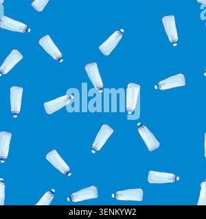 seamless pattern portable water filter cartoon. portable water filter sign vector Stock Vector