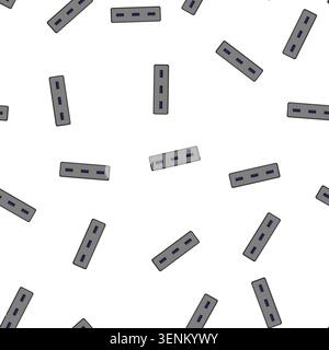 pattern cable usb hub cartoon. data technology, connection digital cable usb hub sign vector Stock Vector