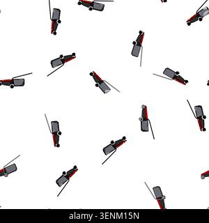 pattern equipment lawn mower cartoon. mover spring, mow work, service landscaping equipment lawn mower sign vector Stock Vector
