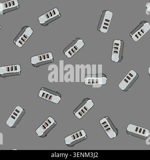 seamless pattern digital usb hub cartoon. port equipment, connect device digital usb hub sign vector Stock Vector