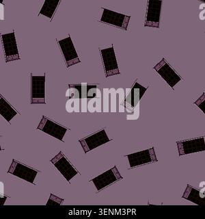 seamless pattern shelf wine cabinet cartoon. restaurant rack, ry cellar, interior vintage shelf wine cabinet sign vector Stock Vector
