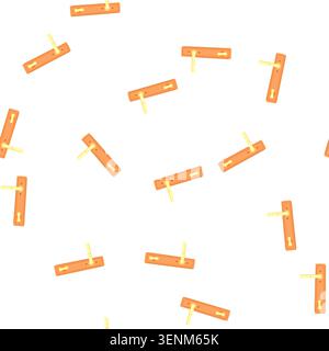 pattern house door handle cartoon. home entrance, modern open house door handle sign. seamless symbol vector illustration Stock Vector
