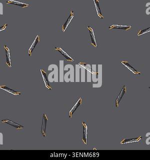 seamless pattern decoration marble tray cartoon. decoration marble tray sign vector Stock Vector