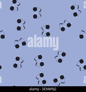 pattern accessibility glasses for the blind cartoon. technology innovation, wearable enhancement, aid device accessibility glasses for the blind sign. Stock Vector