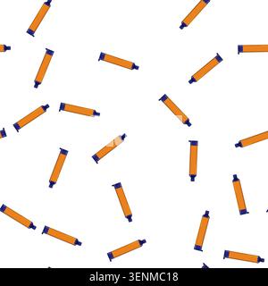 pattern plumbing water filter cartoon. plumbing water filter sign vector Stock Vector