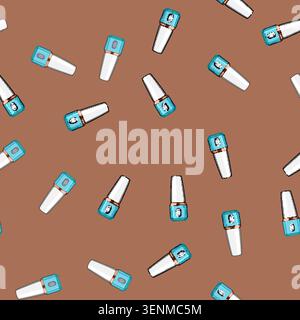 seamless pattern blades smoothie blender cartoon. durable efficient, compact versatile, easy clean blades smoothie blender sign vector Stock Vector