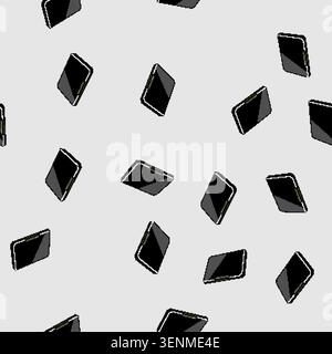 seamless pattern machine cooling pad cartoon. equipment cool, computer business, office digital machine cooling pad sign vector Stock Vector