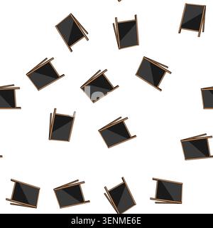pattern restaurant outdoor chalkboard cartoon. wooden chalk, black blank, stand street restaurant outdoor chalkboard sign vector Stock Vector