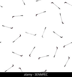pattern stick grabber tool cartoon. device equipment, grab claw, reacher reach stick grabber tool sign vector Stock Vector