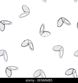 pattern cover toilet seat cartoon. lid comfort, installation cleaning, durability style cover toilet seat sign vector Stock Vector