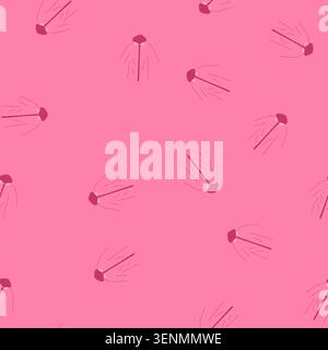 pattern clothes rain jacket cartoon. template hoodie, storm autumn, zipper outdoor clothes rain jacket sign. seamless vector illustration Stock Vector