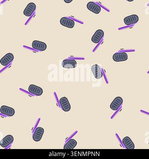 pattern free steamer portable cartoon. quick efficient, lightweight easy, convenient steam free steamer portable sign. seamless vector illustration Stock Vector