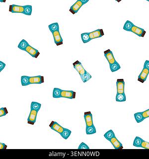 pattern aerosol bug spray color icon vector. aerosol bug spray sign. isolated symbol illustration Stock Vector