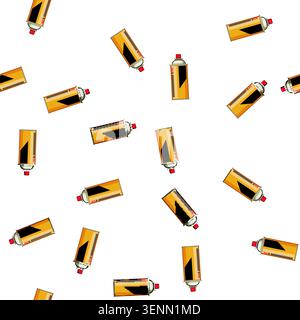 pattern gas stove fuel cartoon. kitchen home, flame heat, blue propane gas stove fuel sign vector Stock Vector