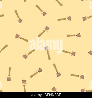 pattern cup portafilter coffee cartoon. cafe bar, filter logo, italy tamper cup portafilter coffee sign. seamless vector illustration Stock Vector